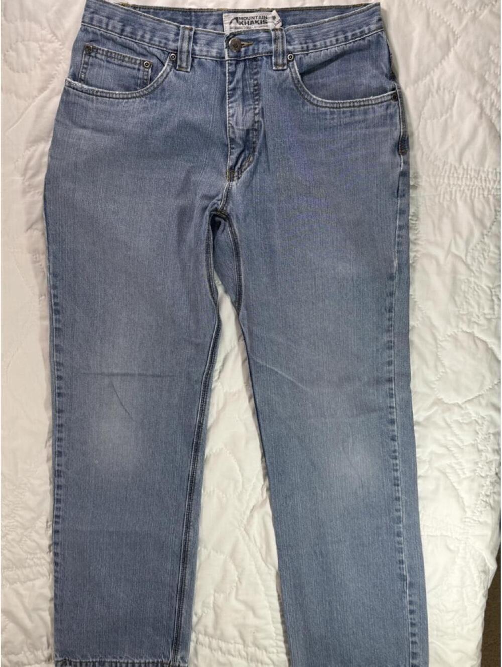 Mountain Khakis blue denim jeans Size 32x32